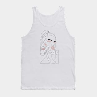 Blush Splash Tank Top